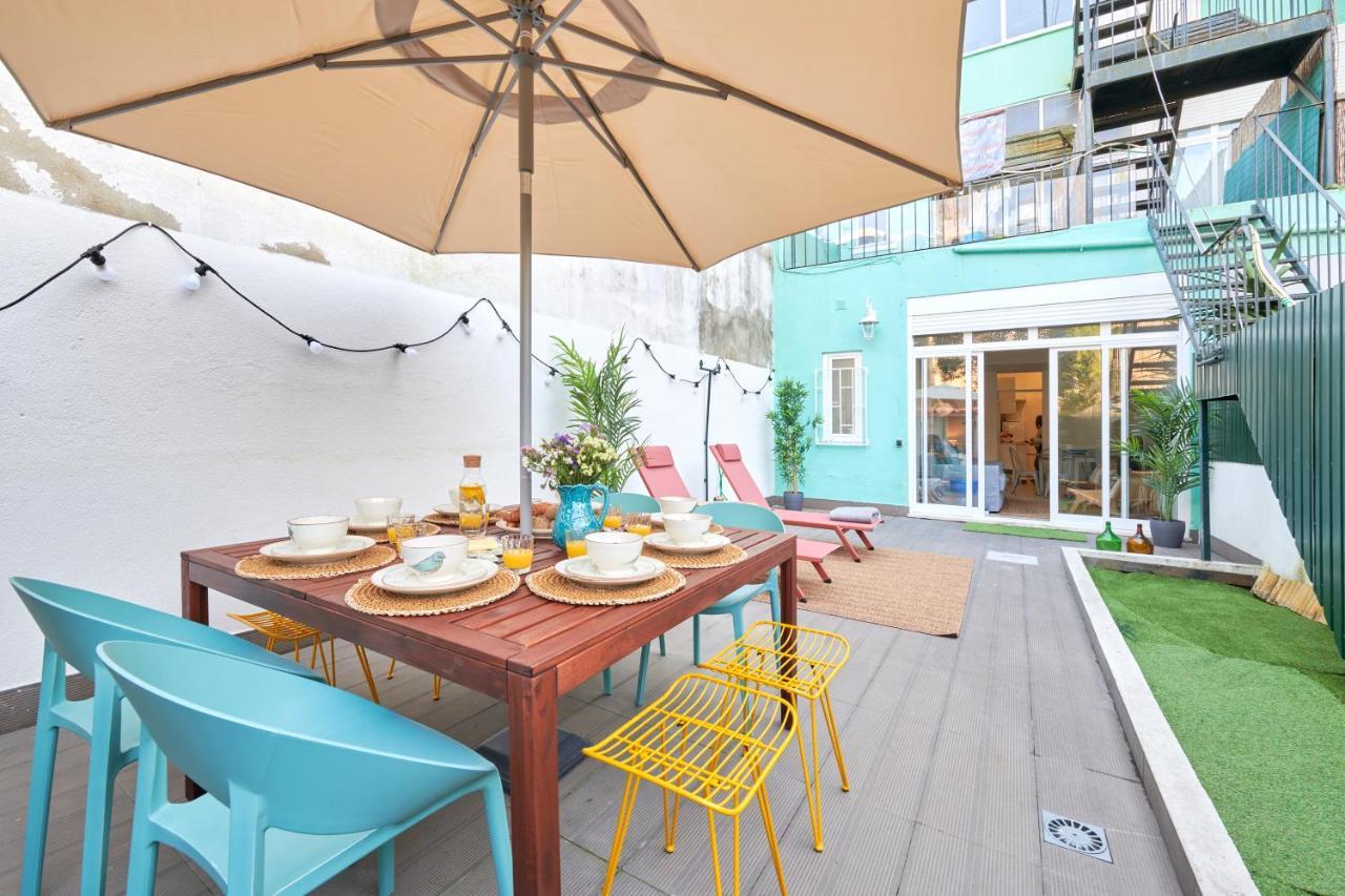 Charming 3Br Apt W/ Patio, By Timecooler Lisbona Esterno foto